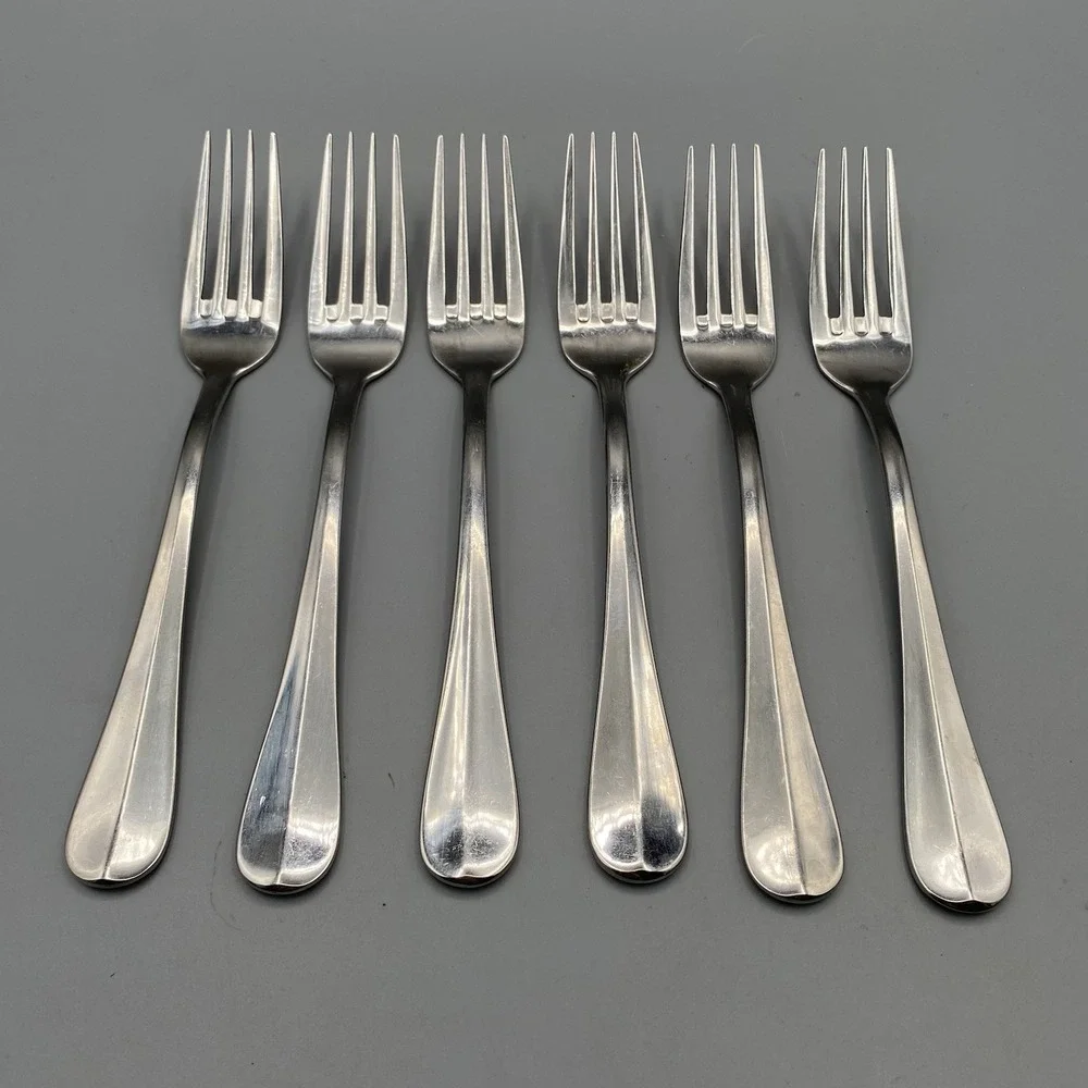 Roberts & Belk HARTFORD 6pcs Salad Forks 7.25